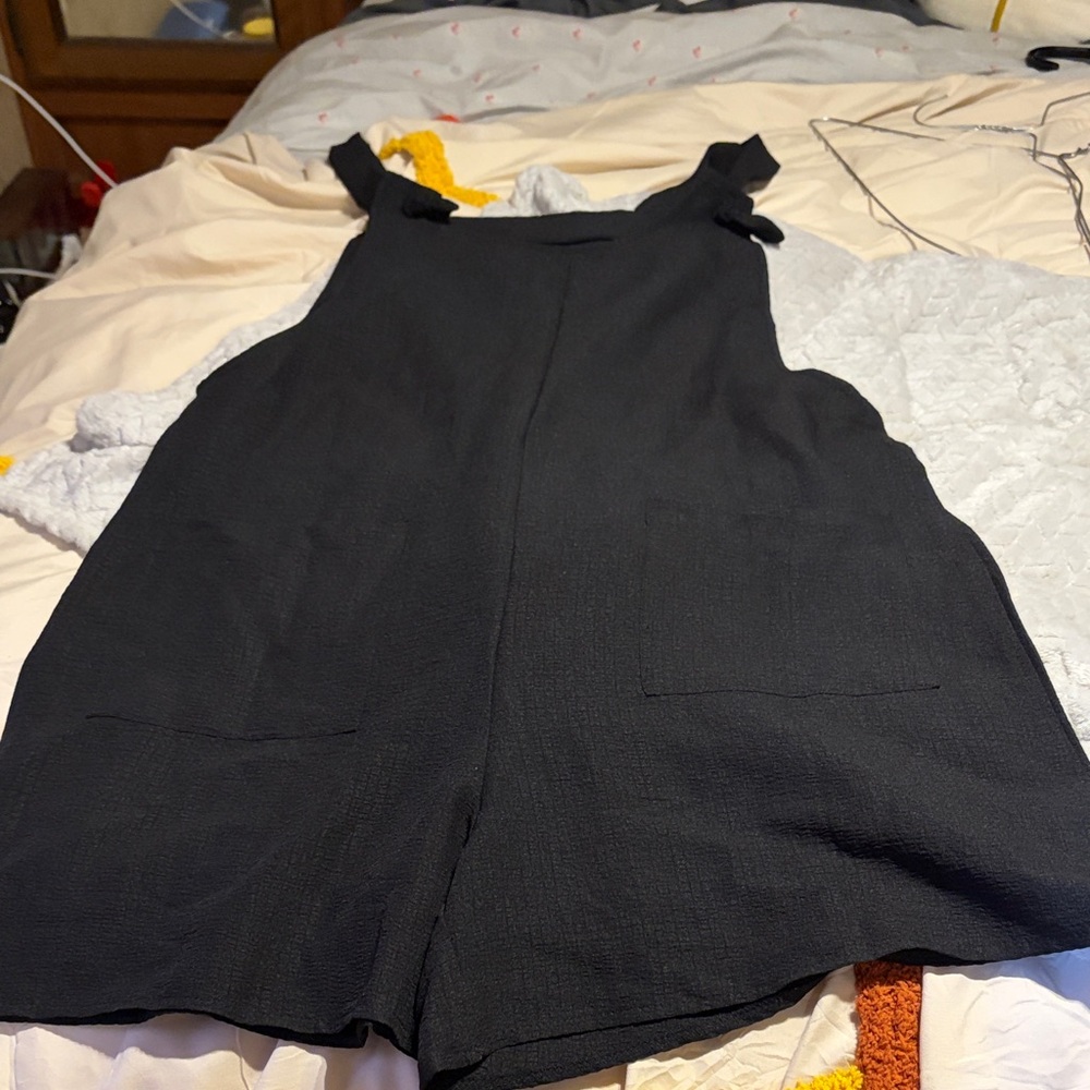 Black Sleeveless Jumpsuit